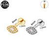Ear Nails Titanium Alloy Copper Stainless Steel Geometric Electroplating Unisex Ornaments