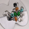 Ear Ring Agate Jade Titanium Steel Ushape Polished Unisex Simple Antique Internet Popular