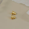 Ear Studs Copper Geometric Style Electroplated