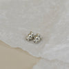 Ear Studs Copper Geometric Style Electroplated