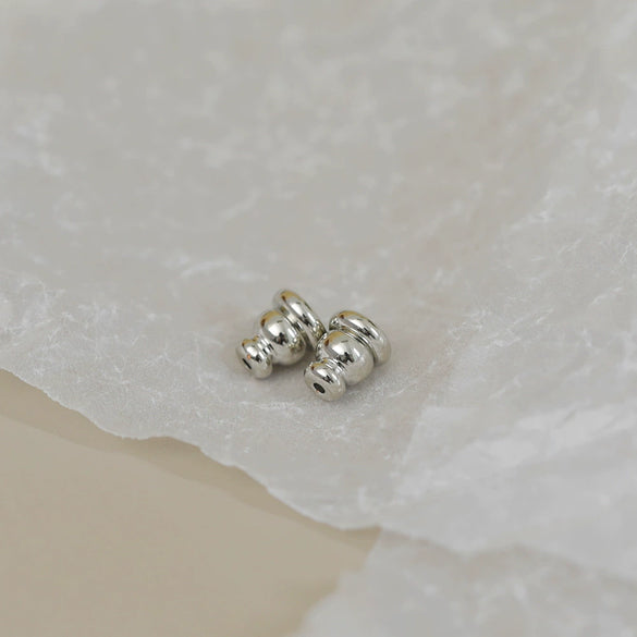 Ear Studs Copper Geometric Style Electroplated