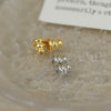 Ear Studs Copper Geometric Style Electroplated