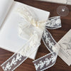 Early Spring Accessories Retro Lace Silk Scarf Headband Geometric Pattern Versatile Decorative Ribbon Headband Belt