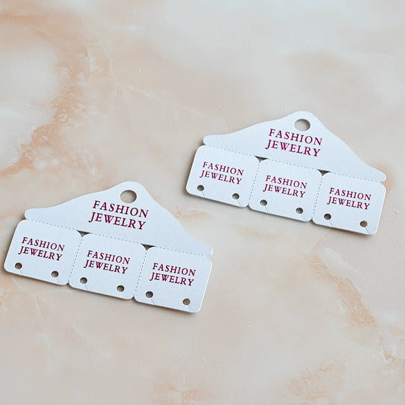 Earring Card Jewelry Bag Decoration Packaging Made Of Paper And Cardboard For Earrings Jewelry Packaging Pvc Spot Design Suitable For Stud Earrings