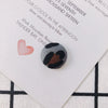 Earrings Alloy And Cloth Leopard Print Round Diy Jewelry Accessories