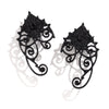 Earrings Alloy Geometric Pattern Gothic Style Diamond Design For Women