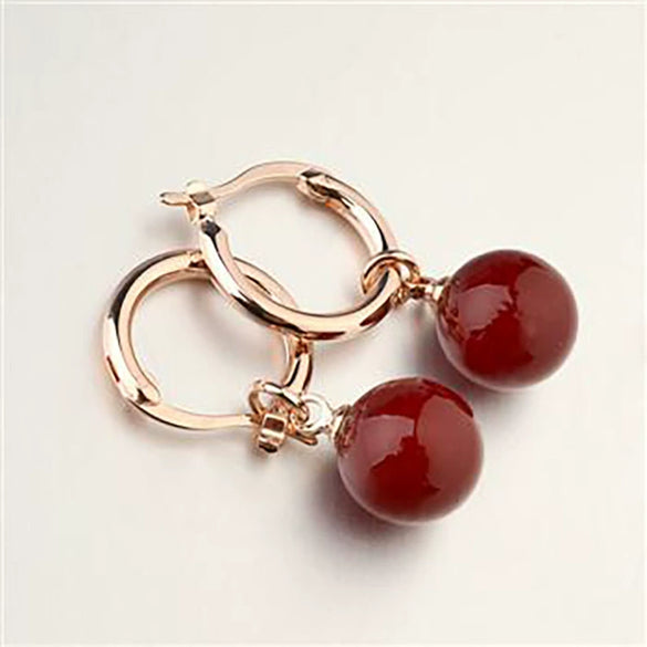 Earrings Alloy Pearl Geometric Style Women's Accessories