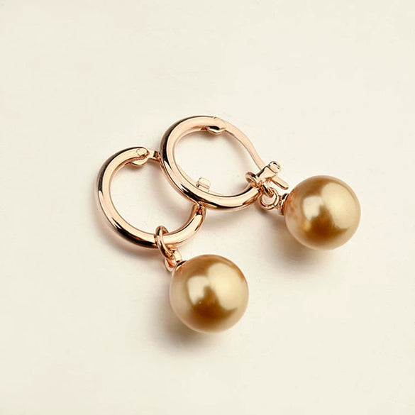 Earrings Alloy Pearl Geometric Style Women's Accessories