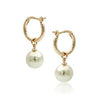 Earrings Alloy Pearl Geometric Style Women's Accessories