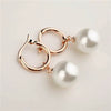 Earrings Alloy Pearl Geometric Style Women's Accessories