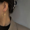 Earrings Alloy Retro Oil Dropping Geometric Style For Women