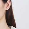 Earrings Copper Animal Kitten Fish Creative Asymmetric Jewelry For Women