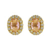 Earrings Copper Birthstone Electroplating