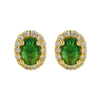 Earrings Copper Birthstone Electroplating