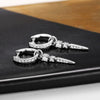 Earrings Copper Geometric Hiphop Street Style For Men And Women Couple