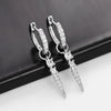 Earrings Copper Geometric Hiphop Street Style For Men And Women Couple