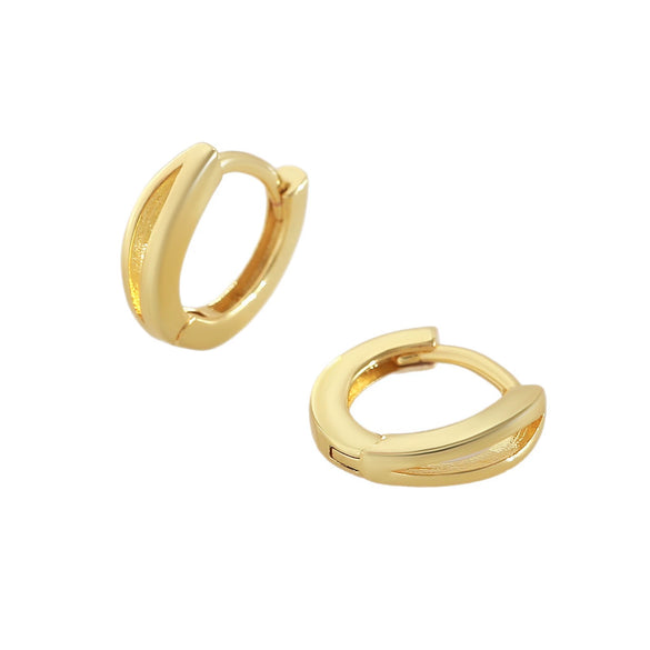 Earrings Copper Geometric Retro Electroplated