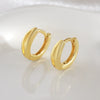 Earrings Copper Geometric Retro Electroplated