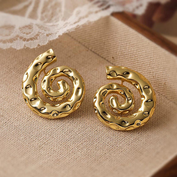 Earrings Copper Inlaid With Pearls Light Luxury Style Heart Bow Drop Shape