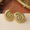 Earrings Copper Inlaid With Pearls Light Luxury Style Heart Bow Drop Shape