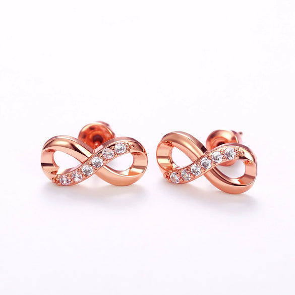 Earrings Copper Letters Numbers Text Design