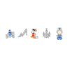 Earrings Copper Light Luxury Cartoon Characters Pumpkin Car Crystal Shoes Zircon