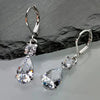 Earrings Copper Light Luxury Drop Shape Geometric