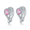 Earrings Diamond Geometric Hollow Zircon Crystal Water Drop Fashion Jewelry For Women