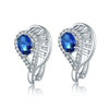 Earrings Diamond Geometric Hollow Zircon Crystal Water Drop Fashion Jewelry For Women