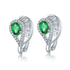 Earrings Diamond Geometric Hollow Zircon Crystal Water Drop Fashion Jewelry For Women