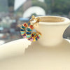 Earrings Geometric Bamboo Cshaped 316L Stainless Steel 316L Stainless Steel Electroplating Simple Multicolor