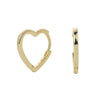 Earrings S925 Sterling Silver Heart Design Electroplated Small Fresh Style