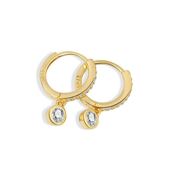 Earrings 925 Silver Geometric Highend Elegant Light Luxury