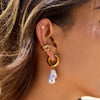Earrings Stainless Steel Geometric Electroplating Women's