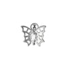Earrings Stainless Steel Inlaid With Zircon Butterfly Dragonfly Design