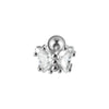 Earrings Stainless Steel Inlaid With Zircon Butterfly Dragonfly Design