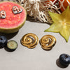Earrings Stainless Steel 18K Gold Geometric Electroplated
