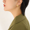 Earrings 316L Stainless Steel Cshaped Personality Design
