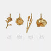 Egg Beater Pendant Stainless Steel Furnace Vacuum Plated Jewelry