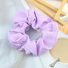 Elastic Rhinestone Large Intestine Hair Ring Fabric Knitting Women's Hair Accessories