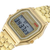 Electronic Watch Alloy Case Imitation Leather Strap Stainless Steel Clasp Square And Round Dial Leisure Style For Men And Women