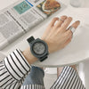 Electronic Watch Plastic Case Silicone Strap For Teenagers Simple Trend Luminous Multifunctional