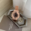Electronic Watch Plastic Mirror Plastic Case Silicone Strap Round Dial Unicorn Style For General Gender