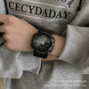 Electronic Watch Plastic Mirror Plastic Case Silicone Strap Round Dial Unicorn Style For General Gender