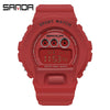 Electronic Watch Resin Round Chic Style For Middle School Students