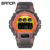 Electronic Watch Resin Round Chic Style For Middle School Students