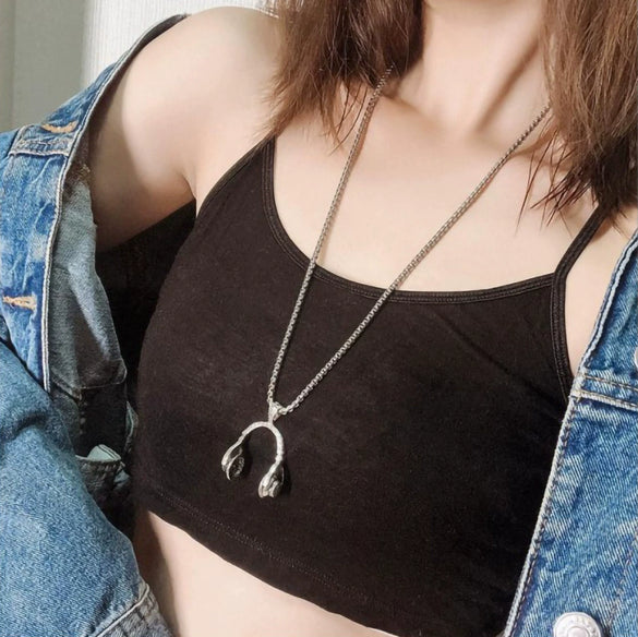 Electroplated Alloy Pearl Chain Necklace With Animal Zodiac Pendant Cartoon Leaf U Shape And Geometric Design Unisex Jewelry