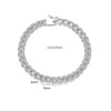 Electroplated Copper Geometric Link Chain Bracelet For Women And Men Slim Fashion Jewelry With A Modern Style