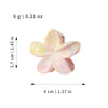Electroplated Plumeria Flower Women's Hairpin Hair Accessories