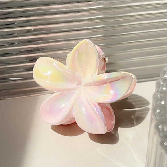 Electroplated Plumeria Flower Women's Hairpin Hair Accessories